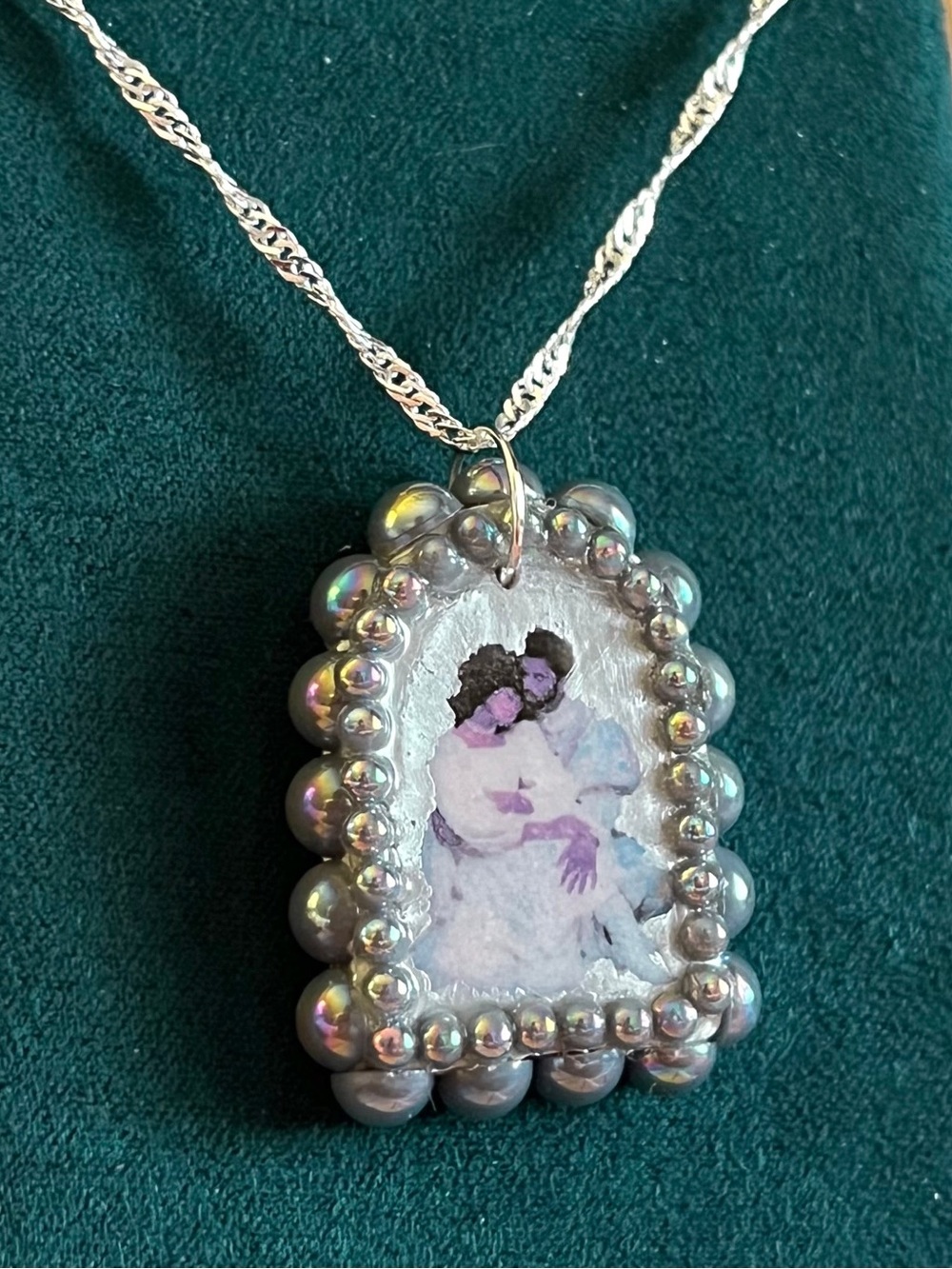 Whimsical Lovers Arch Necklace | Fairycore Romance | 925 Silver Chain